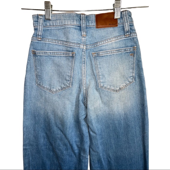 Madewell Wide-Leg Crop Jeans in Delancey Wash Size 23 - Picture 11 of 14